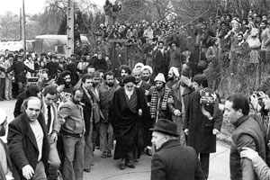 پیام تشکر امام خمینی (س) از دولت و ملت فرانسه پیش از بازگشت به ایران